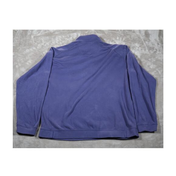 Tommy Bahama Sweater Mens XL Half Zip Pullover Pima Cotton Marlin Quarter Zip - Picture 1 of 8